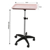 360° Rotating Beauty Salon Cart with Wheels - Organizer with Adjustable Height, Ultimate Salon Utility Cart