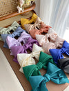 New Fashion Barrette For Women Girls High Quality Multi-layer Big Hair Clip Hairpin Bow Knot Satin Solid Color Accessories Hot