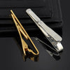 New Men Metal Silver Gold Simple Necktie Tie Bar Clasp Clip Clamp Pin Men Stainless Steel For Business Necktie Tie Clasps