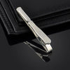 New Men Metal Silver Gold Simple Necktie Tie Bar Clasp Clip Clamp Pin Men Stainless Steel For Business Necktie Tie Clasps