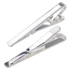 New Men Metal Silver Gold Simple Necktie Tie Bar Clasp Clip Clamp Pin Men Stainless Steel For Business Necktie Tie Clasps