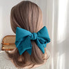 New Fashion Barrette For Women Girls High Quality Multi-layer Big Hair Clip Hairpin Bow Knot Satin Solid Color Accessories Hot