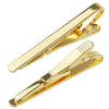 New Men Metal Silver Gold Simple Necktie Tie Bar Clasp Clip Clamp Pin Men Stainless Steel For Business Necktie Tie Clasps