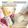 AILKE Lightening Facial Cream, Brightening, Reduce Spots, For Black and Dark Skin, Whitening Face Care Set for All Skin Types