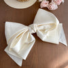 New Fashion Barrette For Women Girls High Quality Multi-layer Big Hair Clip Hairpin Bow Knot Satin Solid Color Accessories Hot