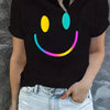 Women Loose Fit Short Sleeve T Shirt Breathable Fabric Casual Tops For Lounging At Home Party Everyday Daily Wear
