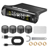 Tire Pressure Solar TPMS Car Tyre Pressure Monitoring System Solar Power Auto Security Alarm Systems Power External Sensor Auto Accessories Universal