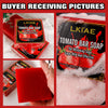 AILKE Organic Tomato Soap Bar, Lightening Skin, Deeply Clean, Exfoliate, Remove Dark Spots, Moisturizing, For Face, Body, 200g