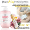AILKE Vitamin C and Glutathione Brightening Body Lotion, Even Skin Tone, Lightening, Neck, Elbows, Armpits, Legs, Glowing Cream