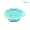 Foldable Silicone Makeup Brush Cleaner Bowl Portable For Powder Puff Eyeshadow Brushes Washing Household Beauty Tool