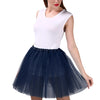 Women's Tutu Skirt Multi Colors Adult Fairycore Women Elastic Waist Dancing Costumes Ballet Clothes Mesh Petticoat Tulle Skirt