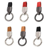 Fashion Leather Car Key Ring Keychain Holder Waist Belt Buckle Carabiner Car Keyring Gift Accessories For Women Men