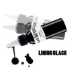 2pcs 30ml Black Tattoo Ink Pigment with BodyArt Tattoo Kits Professional Beauty Paints Makeup Tattoo Supplies Semi-permanent