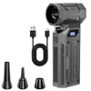 Blower Violent Jet Fan Car Turbo Fan Cleaning Blowing Tools Hair Dryer Family Electric Air Duster Auto Dust Collector Summer Outdoors Fan Auto Accessories Portable Multipurpose 140000RPM