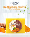 Organic Turmeric Skin Care Kit, Brighten, Clean, Remove Darkness, Spots, Acne, Lighten, Hydration, Exfoliate, Even Skin Tone