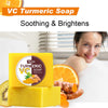 AILKE Organic Turmeric Skin Care Set, Brighten, Cleaning Skin, Remove Acne,Pimples, Whitening, Even Skin Tone, Improve Dry Skin
