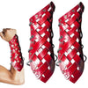 1 Pair Adjustable Arm Bracer Men Arm Guards Medieval Leather Bracers Halloween Costume Cosplay Leather Arm Guards Accessories