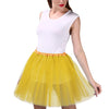 Women's Tutu Skirt Multi Colors Adult Fairycore Women Elastic Waist Dancing Costumes Ballet Clothes Mesh Petticoat Tulle Skirt