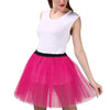 Women's Tutu Skirt Multi Colors Adult Fairycore Women Elastic Waist Dancing Costumes Ballet Clothes Mesh Petticoat Tulle Skirt