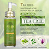 AILKE Tea Tree Oil Serum for Face and Body, Brightening, Moisturizing, Anti Acne Essence, With Vitamin E & Vitamin B3, 100ml