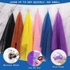 African Bath Net Reusable Net Sponge Body Exfoliator Shower Accessories Long Net Shower Body Scrubber African Scrubbing Long Net