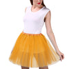 Women's Tutu Skirt Multi Colors Adult Fairycore Women Elastic Waist Dancing Costumes Ballet Clothes Mesh Petticoat Tulle Skirt
