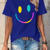 Women Loose Fit Short Sleeve T Shirt Breathable Fabric Casual Tops For Lounging At Home Party Everyday Daily Wear