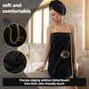 4-Piece Bath Towel Set, Gold-Edged S Solid Color Bath Towel, 1 Bath Towel + 1 Hand Towel + 2 Face Towels, Bathroom Accessories, Suitable for Yoga, Bathing, Swimming, Spa, Etc., Holiday Gift