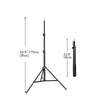 37/68/100/150/200CM Selfie Light Tripod 1/4 Screw Head Photography Portable Stand Trepied Smartphone For Mini Photo Studio