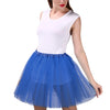 Women's Tutu Skirt Multi Colors Adult Fairycore Women Elastic Waist Dancing Costumes Ballet Clothes Mesh Petticoat Tulle Skirt