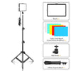 Selfie Light Three Color 6" 8" LED Panel Dimmable Lighting Video Photography Photo Studio Youtube Phone Live Stream Fill Lamp