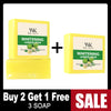 WK JALY Lemon Brightening Soap, Anti Acne, Remove Dark Spots, Cleansing Soap For Face Body, Improve Uneven Skin Tone for Women