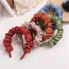 New Fashion Spring Hairband Women Individuality Pleated Headband Fresh Solid Hair Band Adult Hundred Matching Hair Accessories