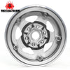 RED SPIDER 4Pcs 1.9" Aluminum Beadlock Wheel Hubs Silver Metal Wheel Rims Compatible With 1/10 RC Crawler Traxxas TRX-4 Axial SCX10 RC4WD D110 Jeep Wrangler Off-Road Vehicle Replacement Accessories
