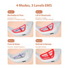 Red Light Eye Massager EMS Eye Care Device Eye Bags Dark Circles Fine Lines Relief Wireless Eye Beauty Machine for Home Travel