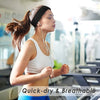 10 Pcs Elastic HairBand Fashion Headbands For Women Solid Color Sports Running Fitness Yoga Hair Bands Makeup Hair Accessories