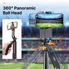 Ulanzi MA09 1.8M Bluetooth Remote Control Selfie Stick Tripod with 1/4" Screw 360° Rotatable Phone Stand for Live Streaming Vlog