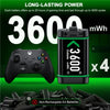 Rechargeable Battery for Xbox One Controller 4 X 3600mWh Battery for Xbox One/Xbox Series X/S Charging Accessories