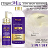 AILKE Double Glutathione Plus Whitening Serum For All Skin Types, Reduce Black And Dark Spots, Moisturizing, 120ml/4.2 fl oz
