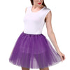 Women's Tutu Skirt Multi Colors Adult Fairycore Women Elastic Waist Dancing Costumes Ballet Clothes Mesh Petticoat Tulle Skirt