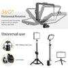 Selfie Light Three Color 6" 8" LED Panel Dimmable Lighting Video Photography Photo Studio Youtube Phone Live Stream Fill Lamp