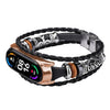 Leather Watch Band For Xiaomi mi Band 6 5 4 3 Bracelets Ethnic Style Retro Strap miband6 Fashion smart watch correa Accessories