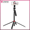 Ulanzi MA09 1.8M Bluetooth Remote Control Selfie Stick Tripod with 1/4" Screw 360° Rotatable Phone Stand for Live Streaming Vlog