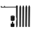 Folding Camping Lamp Pole 1/4 Tripod Screw Lamp Post Hanging Light Holder Stick Fishing Picnic BBQ Outdoor Camping Accessories