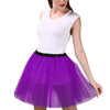 Women's Tutu Skirt Multi Colors Adult Fairycore Women Elastic Waist Dancing Costumes Ballet Clothes Mesh Petticoat Tulle Skirt