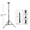 37/68/100/150/200CM Selfie Light Tripod 1/4 Screw Head Photography Portable Stand Trepied Smartphone For Mini Photo Studio