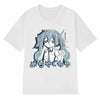 Y2K Anime Women T-shirt Cotton Loose Streetwear Casual Tees Big Size Short-sleeved Hip-hop Harajuku Tops Women Clothing