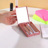 5Pcs Dusty Rose Pink Makeup Brush Set Soft Bristle Foundation Blush Eyeshadow Multi Function Tool Women Daily Valentine Gift Beauty Accessory