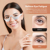 Red Light Eye Massager EMS Eye Care Device Eye Bags Dark Circles Fine Lines Relief Wireless Eye Beauty Machine for Home Travel