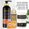 AILKE Collagen Skin Care Kit, Reduce Spots, Whitening, Even Skin Tone, For Dark Skin, Black Skin, African Skin, Caramel Skin